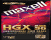 VHS Videokassett Maxell E-30 HGX-black